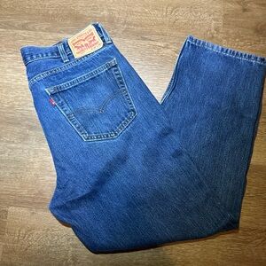 Levis 550‎ Jeans Mens 38 X 30 Relaxed Fit Medium Wash Blue Denim Workwear